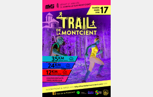 Trail de la Montcient le samedi 17 mars 2018 (départ et arrivée à Oinville sur Montcient).
