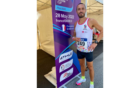 Superbe performance de Sébastien DRAY sur les championnats de France de 10km