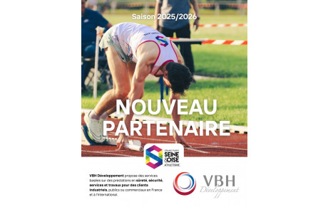 VBH nouveau partenaire de GPSEO Athlétisme